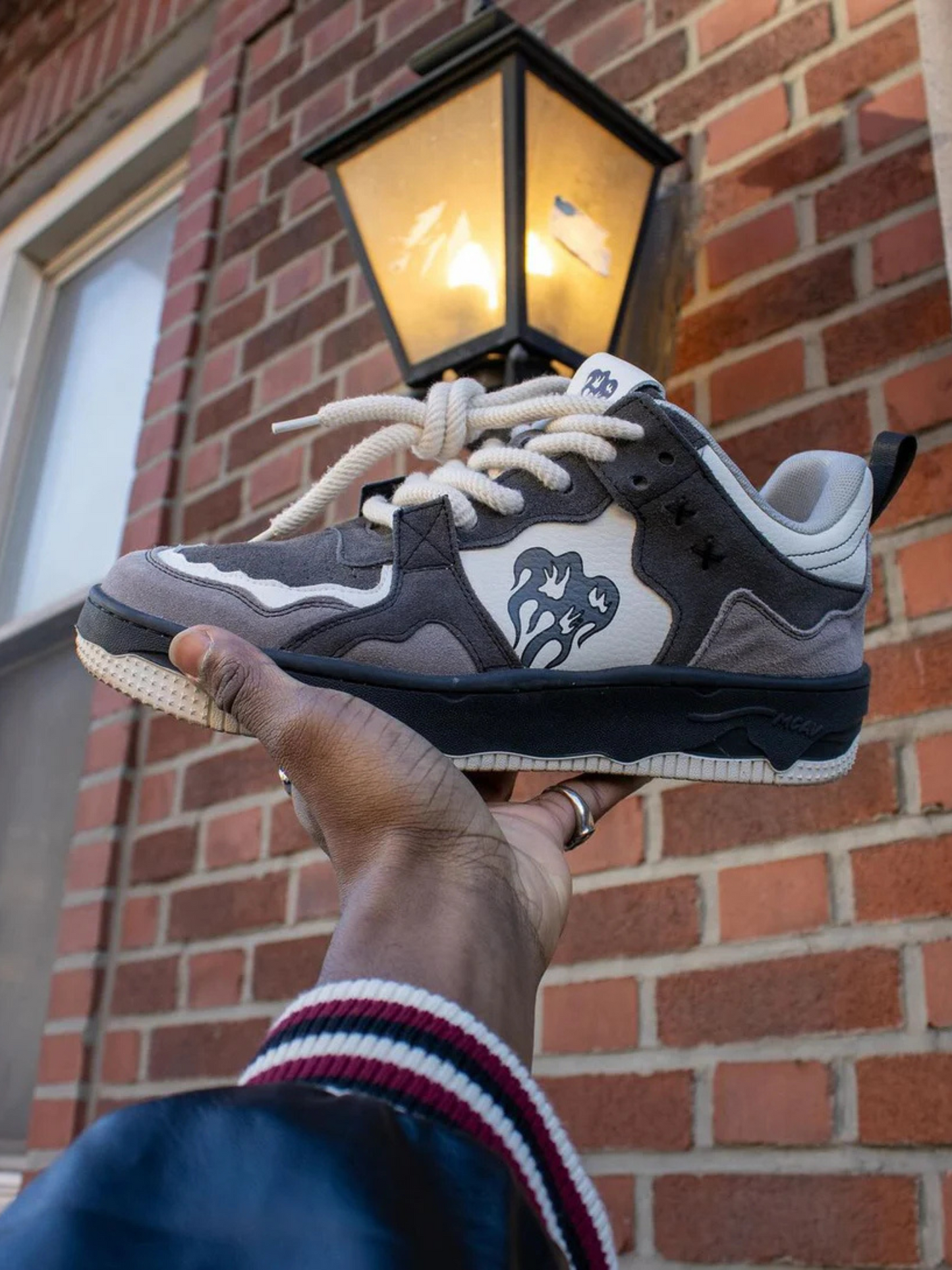 Retro Flame Sneaker