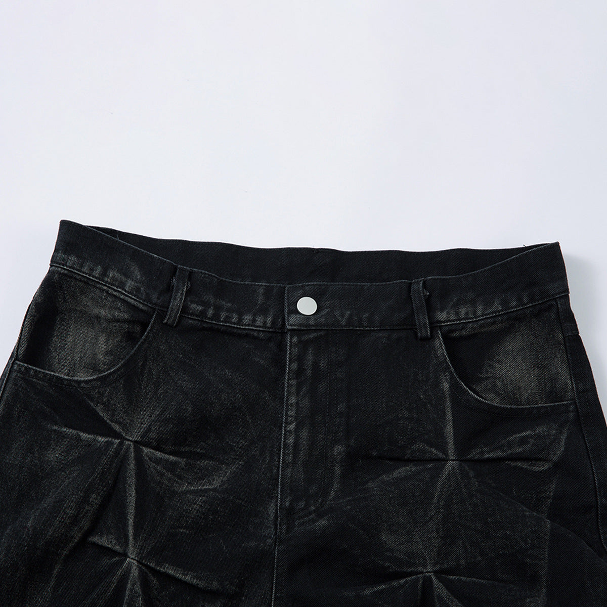 Amalfi® Vintage Pleated Wash Jeans