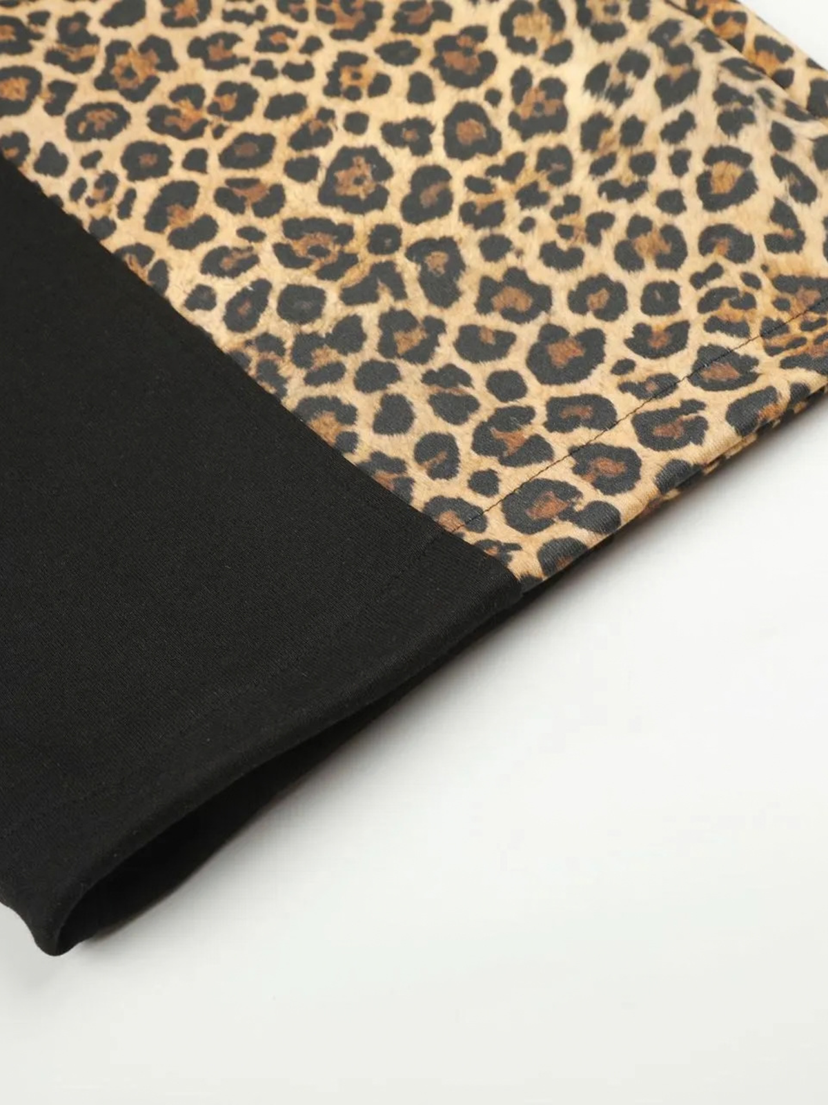 Amalfi® Leopard Panel Barrel Sweatpants