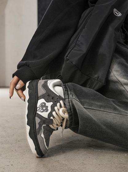 Retro Flame Sneaker