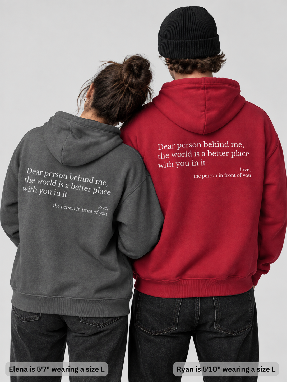 Dear Person Behind Me Hoodie