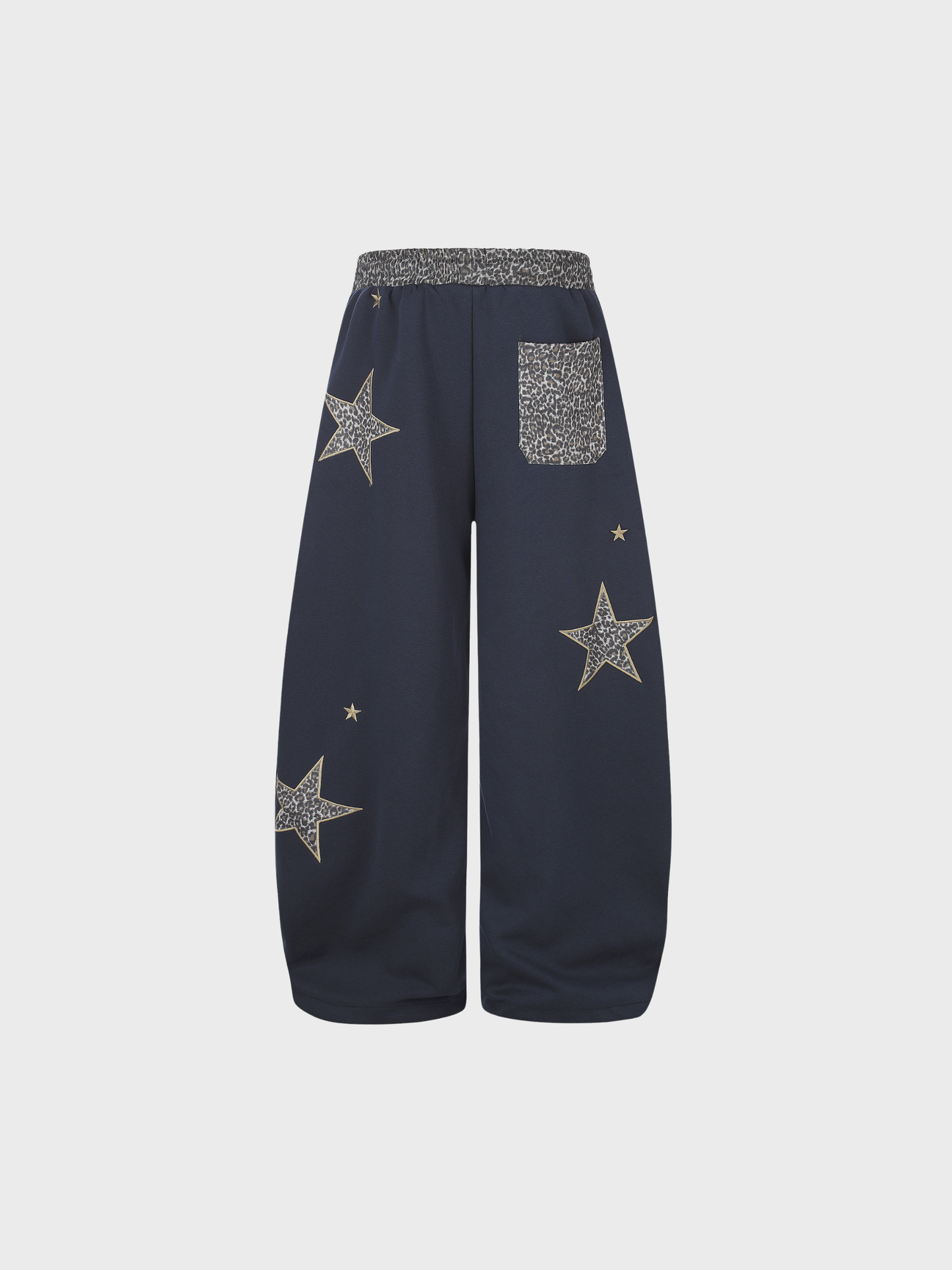 Amalfi® Leopard Star Barrel Sweatpants