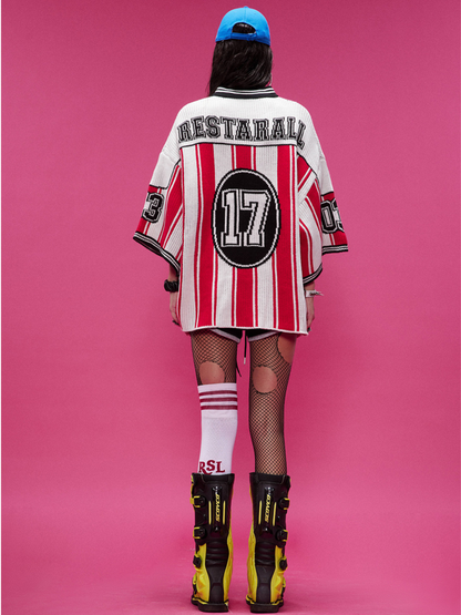 Retro Varsity Stripe Tee
