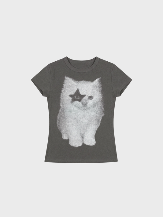 Amalfi® Airbrush Cat Baby Tee