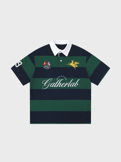 Amalfi® Varsity Striped Polo
