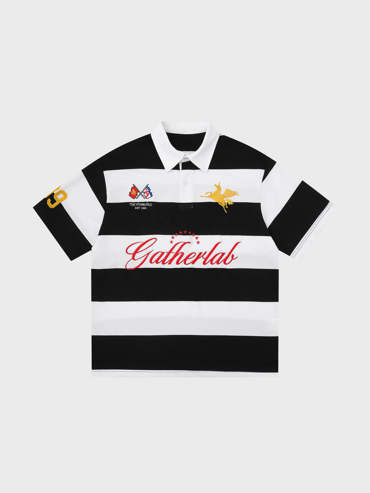 Amalfi® Varsity Striped Polo