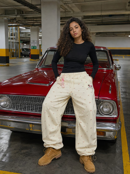 Amalfi® Cherry Pup Barrel Sweatpants