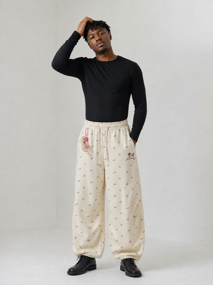 Amalfi® Cherry Pup Barrel Sweatpants