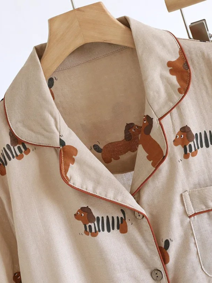 Amalfi® Cozy Pup Pajama Set