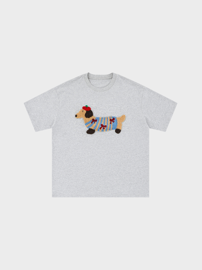 Amalfi® Pup Stitch Tee