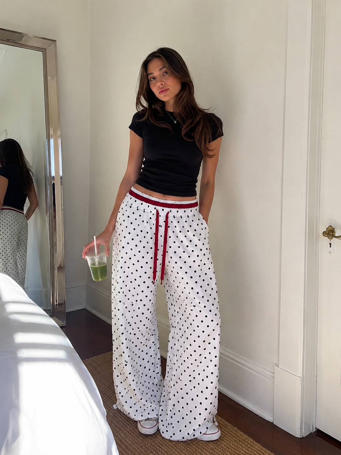 Amalfi® Polka Dot Sweatpants