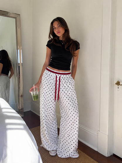 Amalfi® Polka Dot Sweatpants