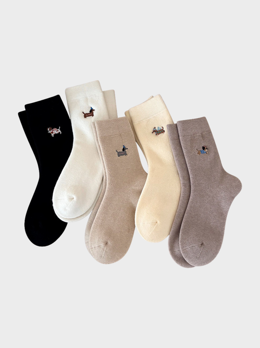 Amalfi® Cozy Pup Socks