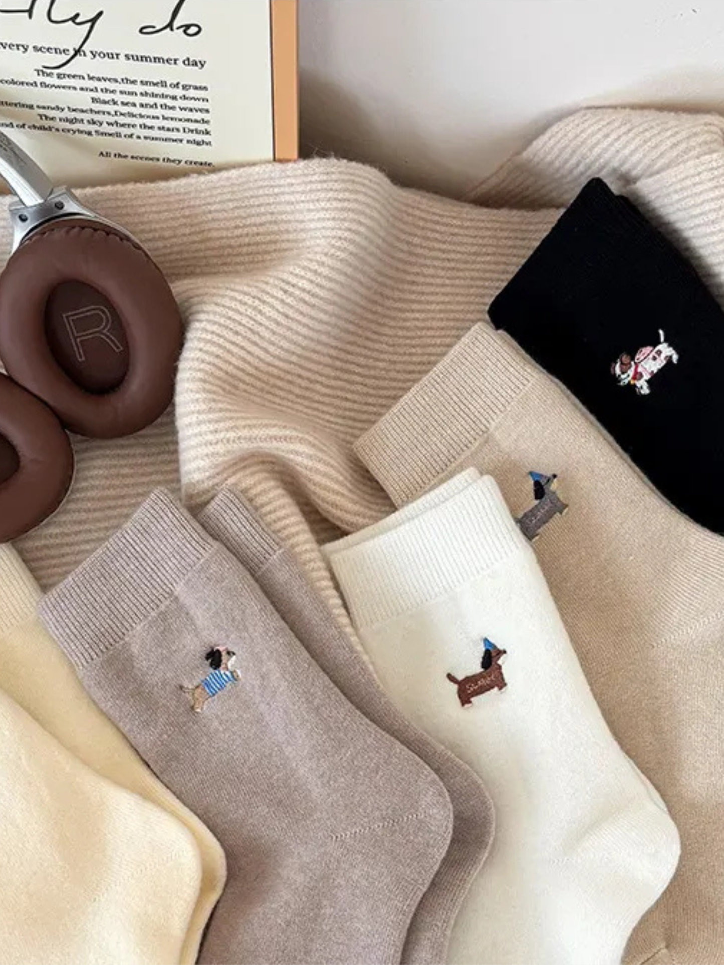 Amalfi® Cozy Pup Socks