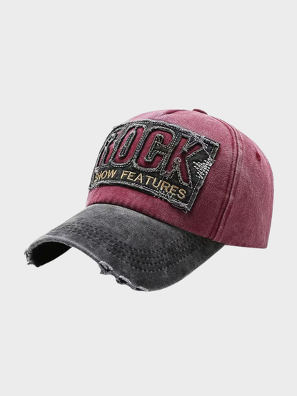 Vintage Rock Distressed Cap