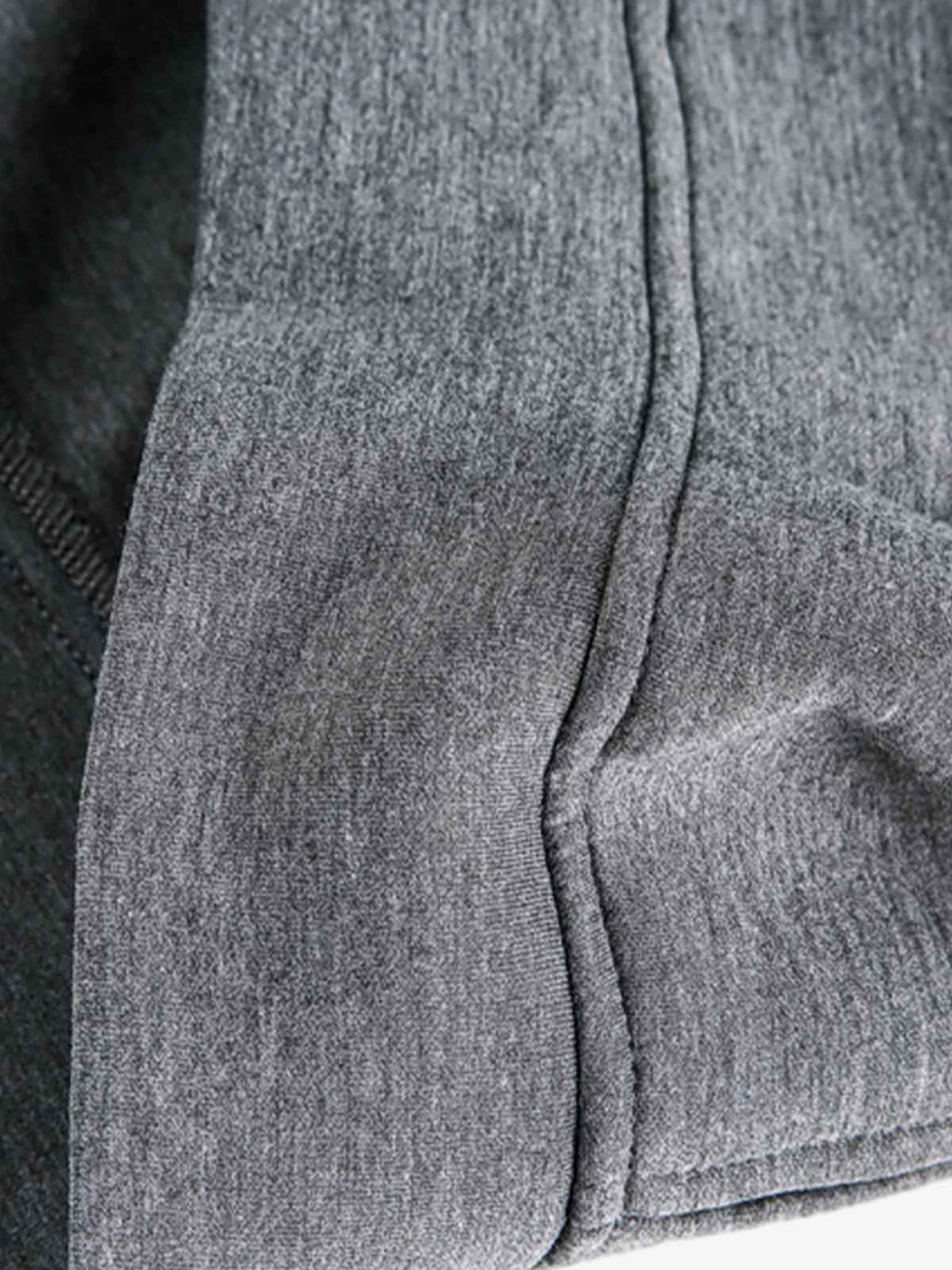 Deconstructed Contour Zip Hoodie