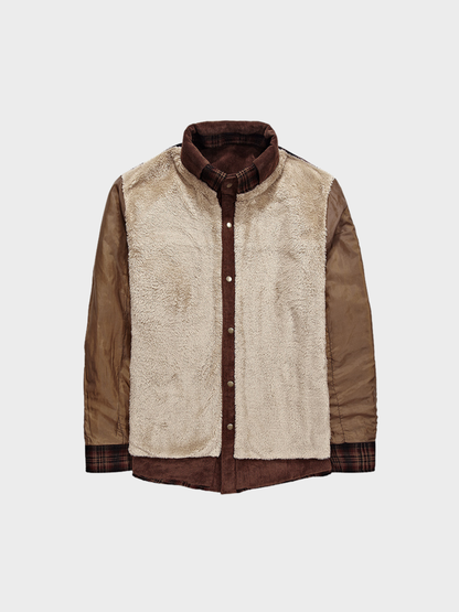 Sherpa Lined Flannel Jacket