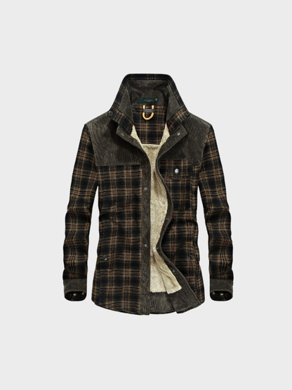 Sherpa Lined Flannel Jacket