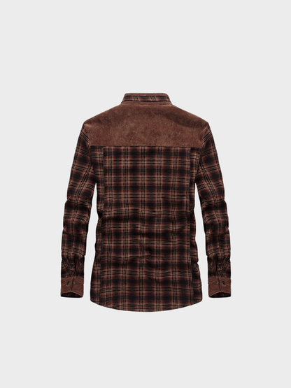 Sherpa Lined Flannel Jacket