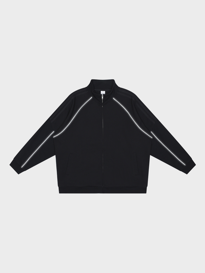Amalfi Reflective Track Zip Jacket
