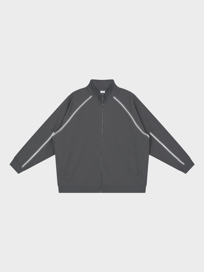 Amalfi Reflective Track Zip Jacket