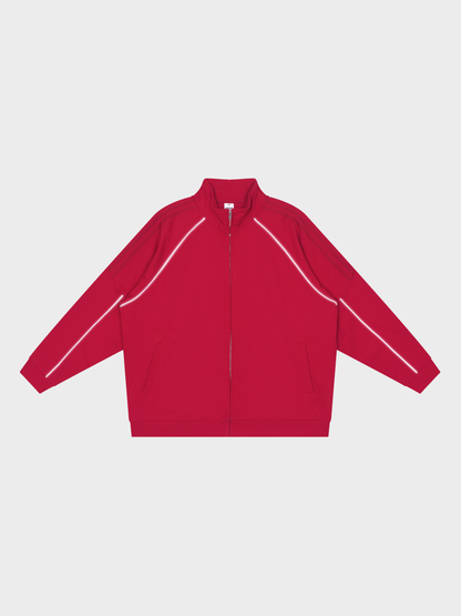 Amalfi Reflective Track Zip Jacket