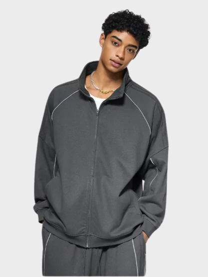Amalfi Reflective Track Zip Jacket