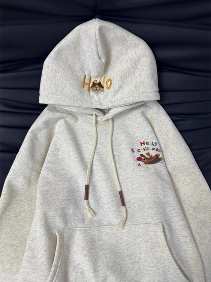 Amalfi® Pup Story Embroidered Hoodie