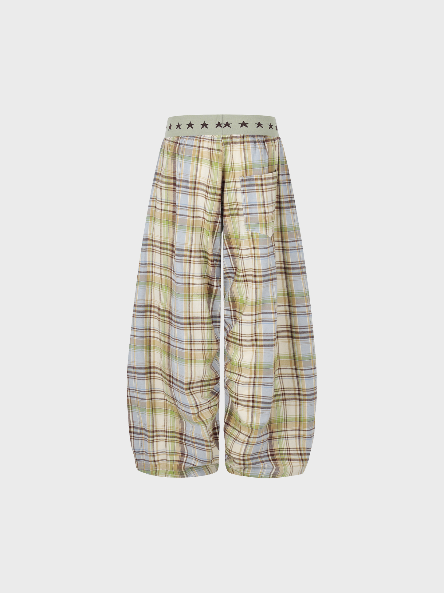 Amalfi® Starline Plaid Barrel Pants