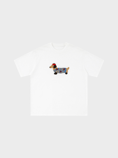 Amalfi® Pup Stitch Tee