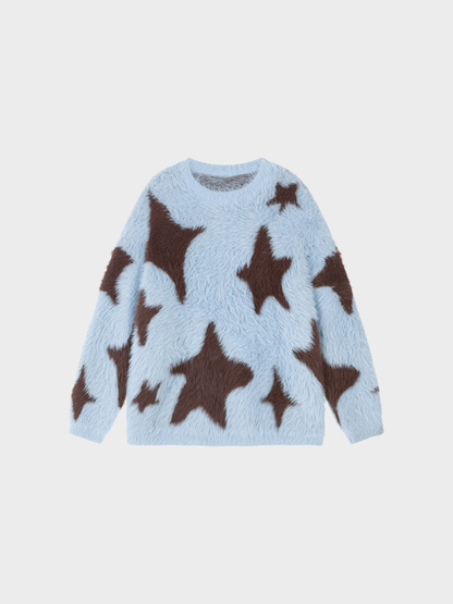 Cosmic Fluff Star Sweater