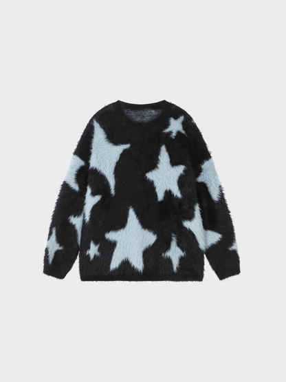 Cosmic Fluff Star Sweater