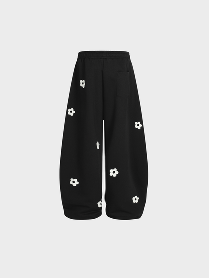 Amalfi® Embroidered Bloom Barrel Sweatpants