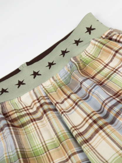 Amalfi® Starline Plaid Barrel Pants