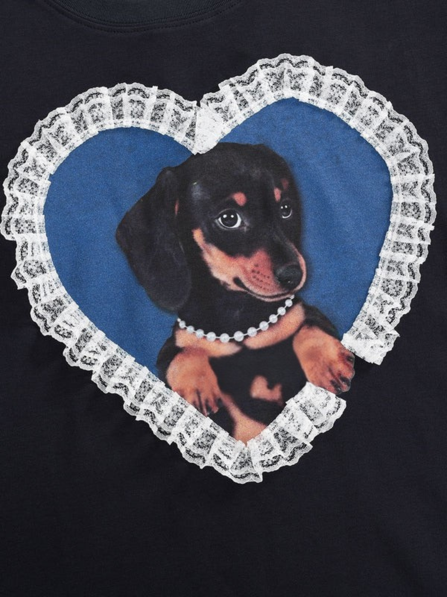 Amalfi® Darling Pup Lace Tee