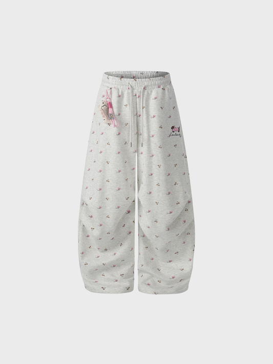 Amalfi® Cherry Pup Barrel Sweatpants
