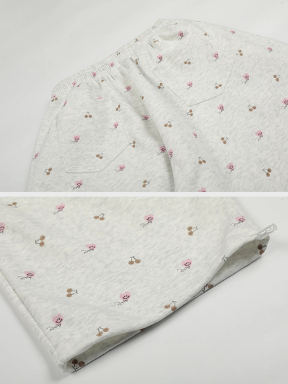 Amalfi® Cherry Pup Barrel Sweatpants