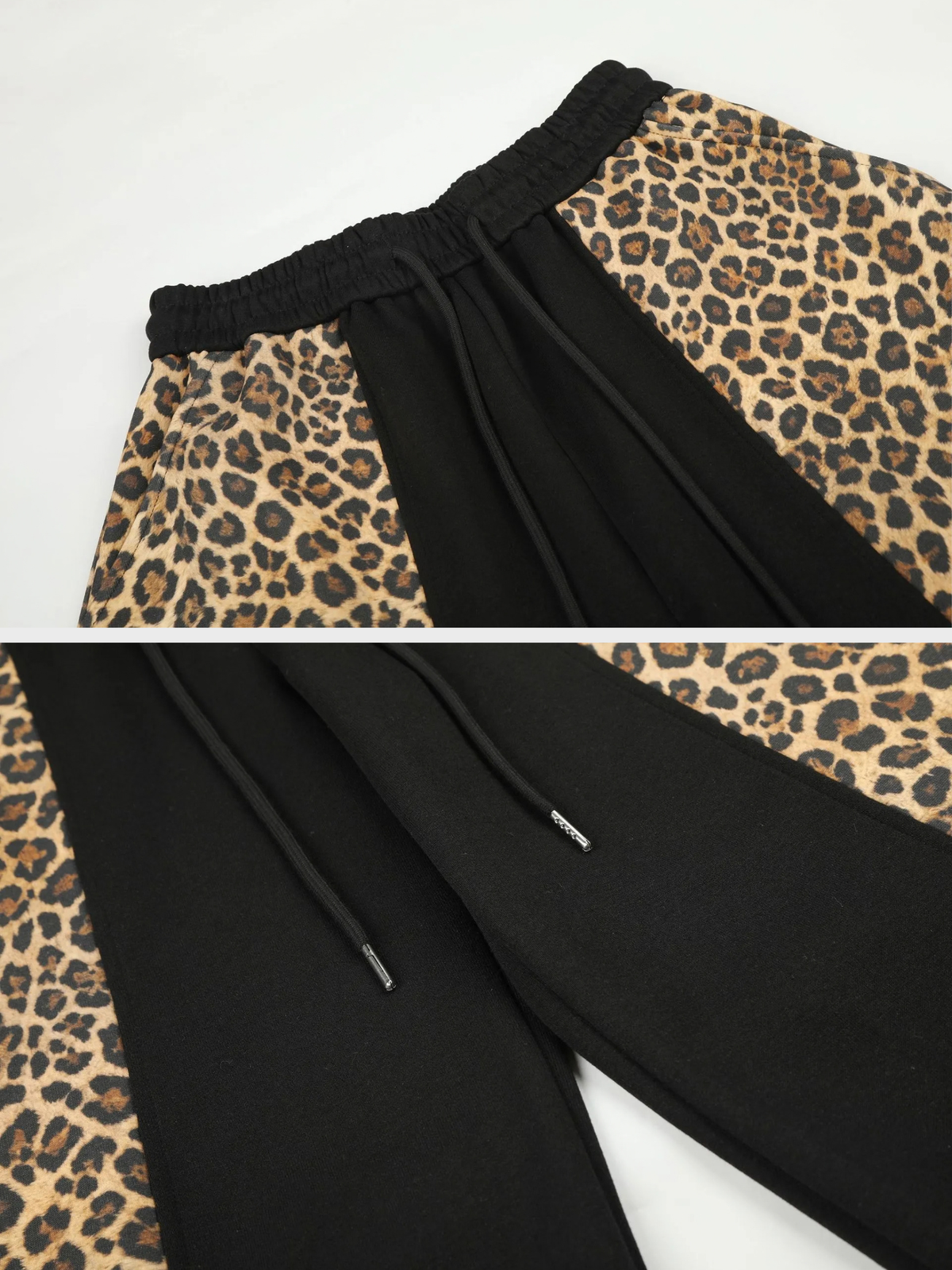 Amalfi® Leopard Panel Barrel Sweatpants