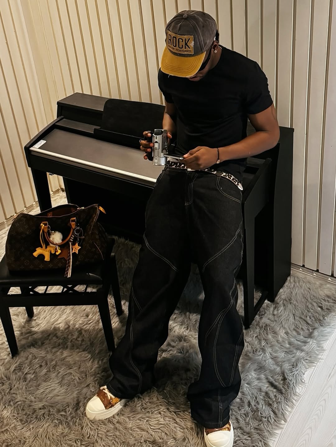 Vintage Rock Distressed Cap