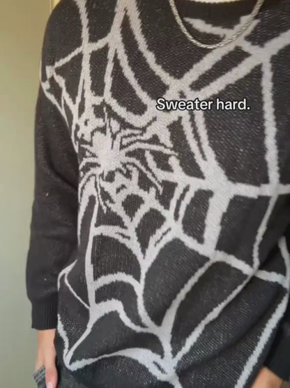Webbed Vision Knit Sweater